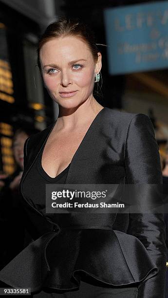 Stella McCartney attends the switch on ceremony for the Stella McCartney store christmas lights on November 23, 2009 in London, England.