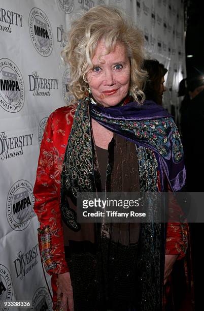 Actress Sally Kirkland attends the 17th Annual Diversity Awards Gala on November 22, 2009 in Los Angeles, California.