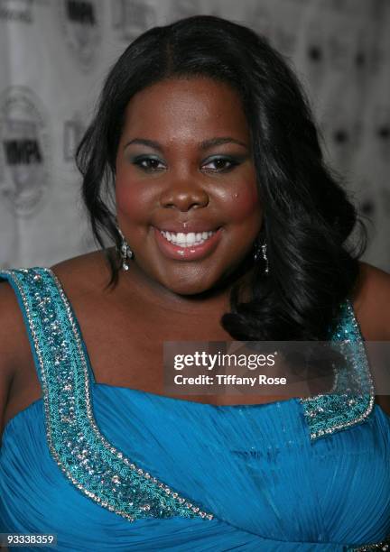 Actress Amber Riley attends the 17th Annual Diversity Awards Gala on November 22, 2009 in Los Angeles, California.