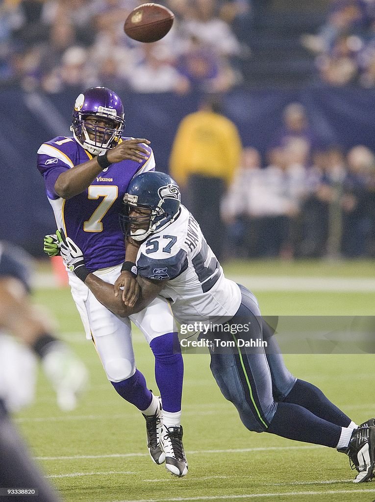 Seattle Seahawks v Minnesota Vikings