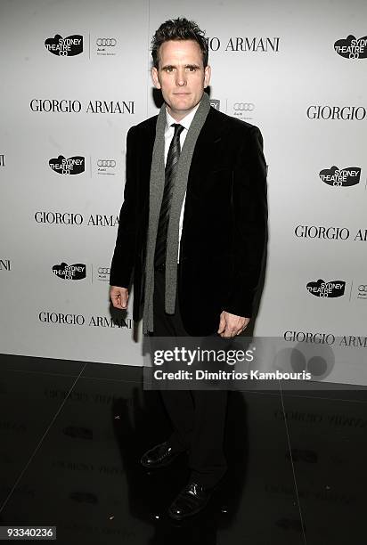 Actor Matt Dillon attends a welcome dinner for the Sydney Theatre Company at Armani Ristorante on November 23, 2009 in New York City.