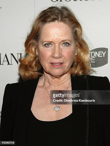 Actress/director Liv Ullmann attends a welcome dinner for the Sydney Theatre Company at Armani Ristorante on November 23, 2009 in New York City.