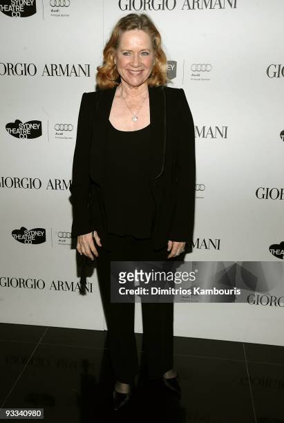 Actress/director Liv Ullmann attends a welcome dinner for the Sydney Theatre Company at Armani Ristorante on November 23, 2009 in New York City.