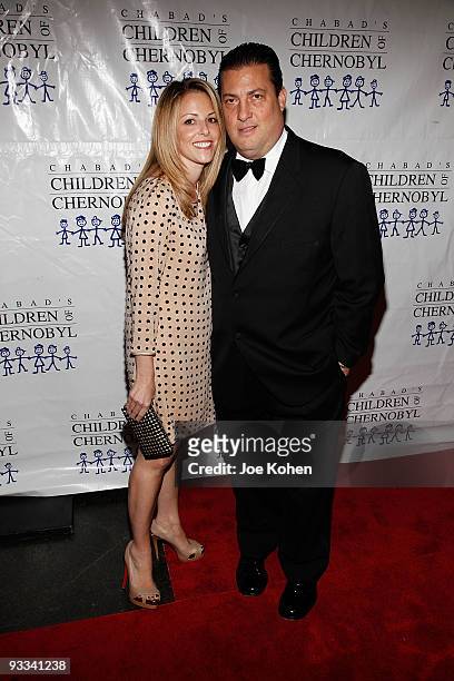 And co-founder of Marquis Jet Kenny Dichter, and his wife Shoshana Dichter at the Children at Heart gala at Pier Sixty at Chelsea Piers on November...