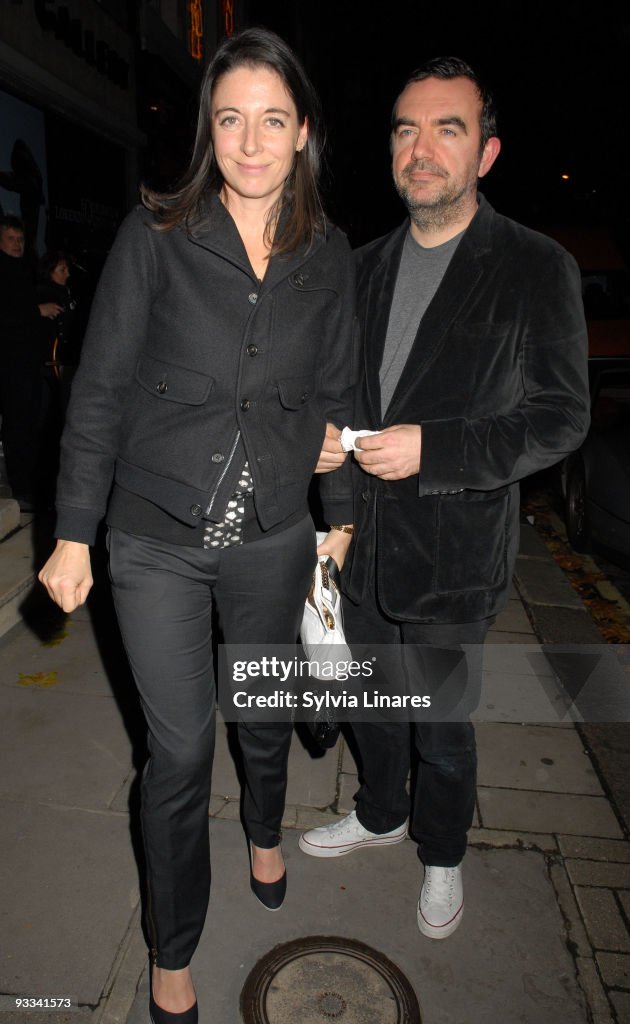 Celebrity Sightings In London - November 23, 2009