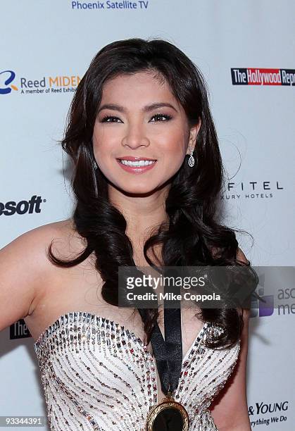 Actress Angel Locsin attends the 37th International Emmy Awards gala at the New York Hilton and Towers on November 23, 2009 in New York City.