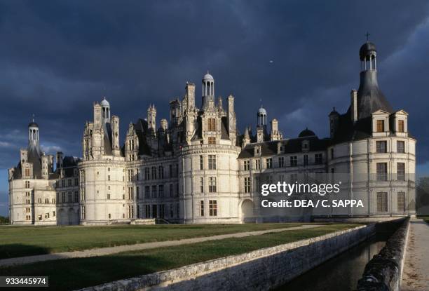 Chateau de Chambord, 1519-1547, Loire Valley , Centre, France, 16th century.