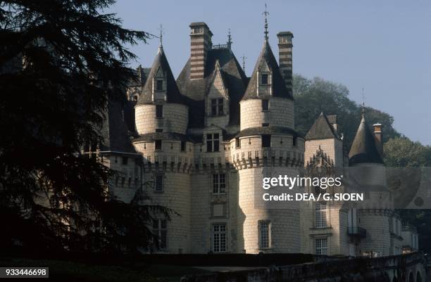 Chateau d'Usse, Rigny-Usse, Loire Valley , Centre-Val de Loire. France, 15th-17th century.