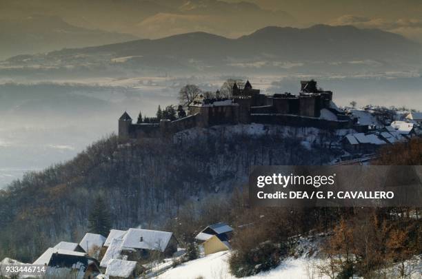 Castle near Chambery, Provence-Alpes-Cote d'Azur, France.