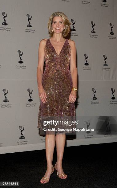 Newscaster Paula Zahn attends the 37th International Emmy Awards gala>> at the New York Hilton and Towers on November 23, 2009 in New York City.