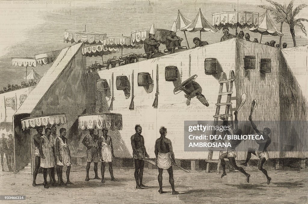 Attoh, cannibalism ritual, Dahomey