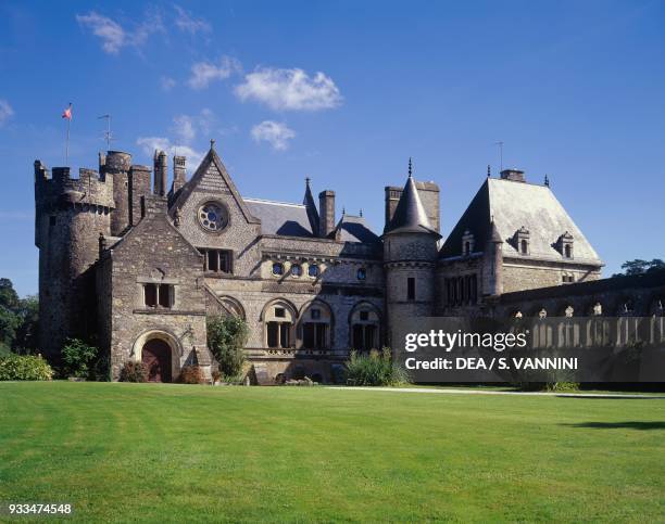 Monastic buildings of the Cluny abbey, Burgundy, France, 10th-12th century.