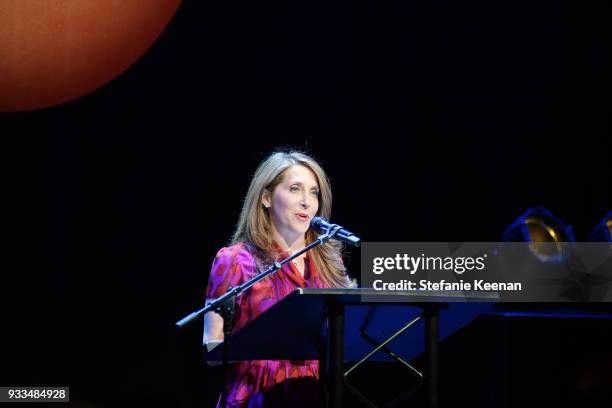 Jessica Yellin attends The CalArts REDCAT Gala Honoring Charles Gaines and Adele Yellin on March 17, 2018 in Los Angeles, California.