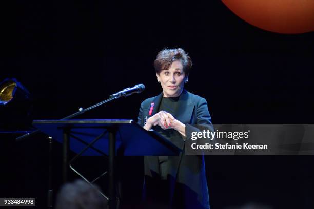 Adele Yellin attends The CalArts REDCAT Gala Honoring Charles Gaines and Adele Yellin on March 17, 2018 in Los Angeles, California.