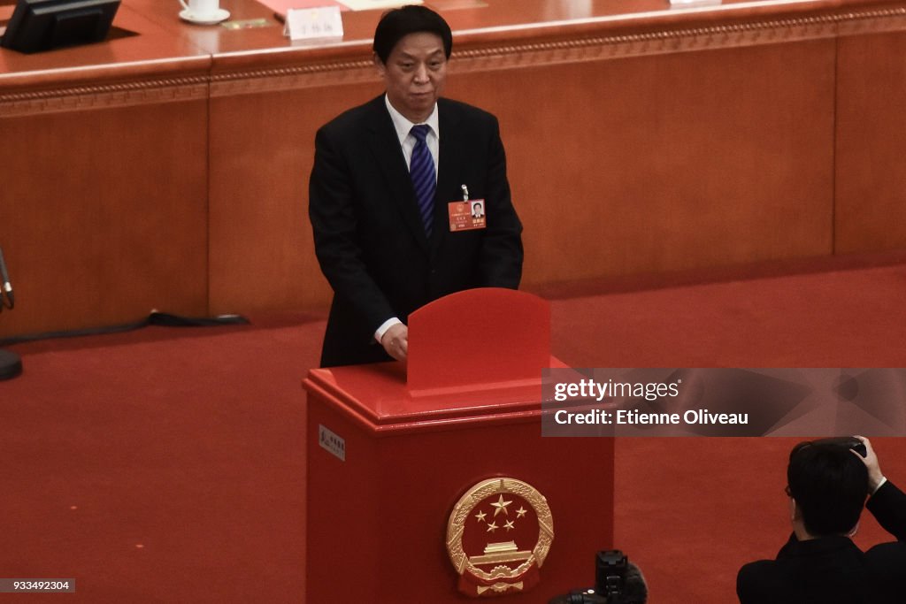 China's National People's Congress (NPC) - Sixth Plenary Meeting