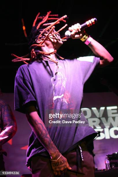 Lil Gnar performs onstage at Move Forward Music during SXSW at Empire Control Room on March 17, 2018 in Austin, Texas.
