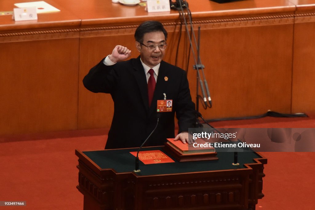 China's National People's Congress (NPC) - Sixth Plenary Meeting