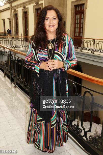 Angela Missoni poses during day one of the Liberatum Mexico Festival 2018 at Castillo de Chapultepec on March 16, 2018 in Mexico City, Mexico.