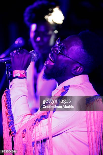 Adekunle performs onstage at Sounds from Africa during SXSW at 800 Congress on March 17, 2018 in Austin, Texas.