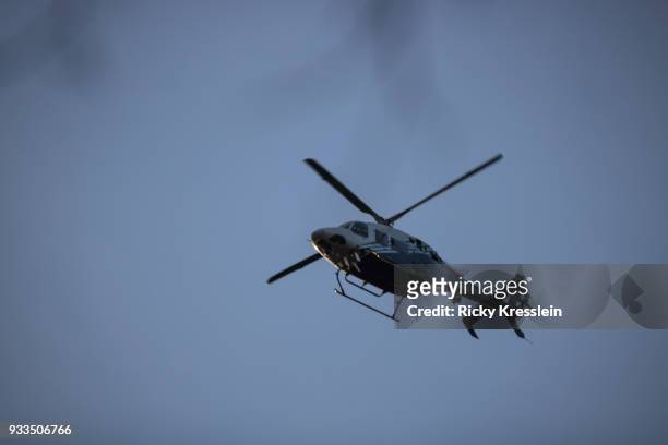 police helicopter - helicopter stock pictures, royalty-free photos & images