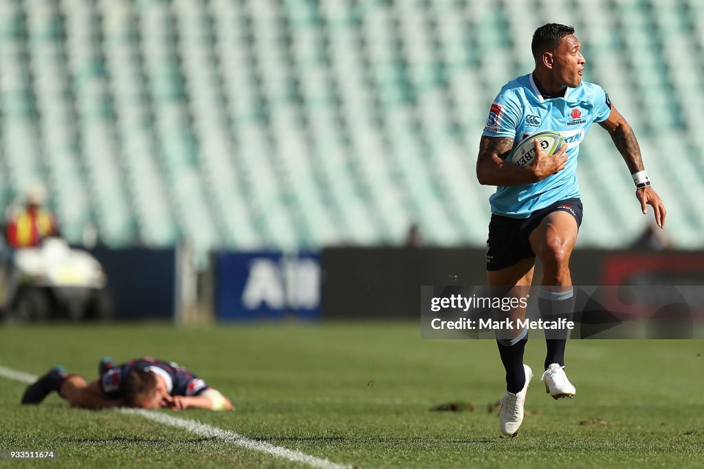 Super Rugby Rd 5 - Waratahs v Rebels