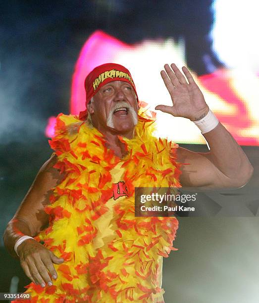 Hulk Hogans Hulkamania Tour Hits Perth Photos and Premium High Res ...