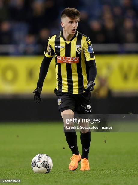 Mason Mount of Vitesse during the Dutch Eredivisie match between Vitesse v Heracles Almelo at the GelreDome on March 17, 2018 in Arnhem Netherlands