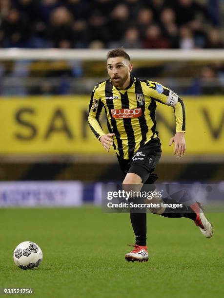 Guram Kashia of Vitesse during the Dutch Eredivisie match between Vitesse v Heracles Almelo at the GelreDome on March 17, 2018 in Arnhem Netherlands