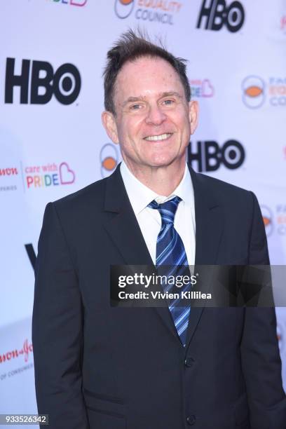 David Marshall Grant attends Family Equality Council's Impact Awards at The Globe Theatre at Universal Studios on March 17, 2018 in Universal City,...