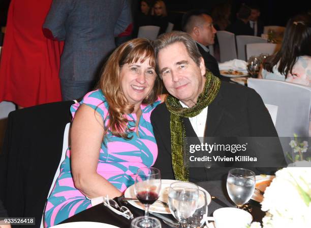 Wendy Treece Bridges and Beau Bridges attend Family Equality Council's Impact Awards at The Globe Theatre at Universal Studios on March 17, 2018 in...