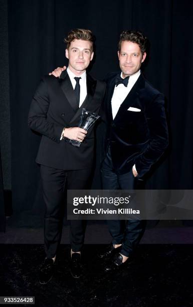 Jeremiah Brent and Nate Berkus attend Family Equality Council's Impact Awards at The Globe Theatre at Universal Studios on March 17, 2018 in...