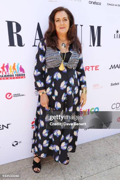 Angela Missoni attends day two of the Liberatum Mexico Festival 2018 at Monumento a la Revolucion on March 17, 2018 in Mexico City, Mexico