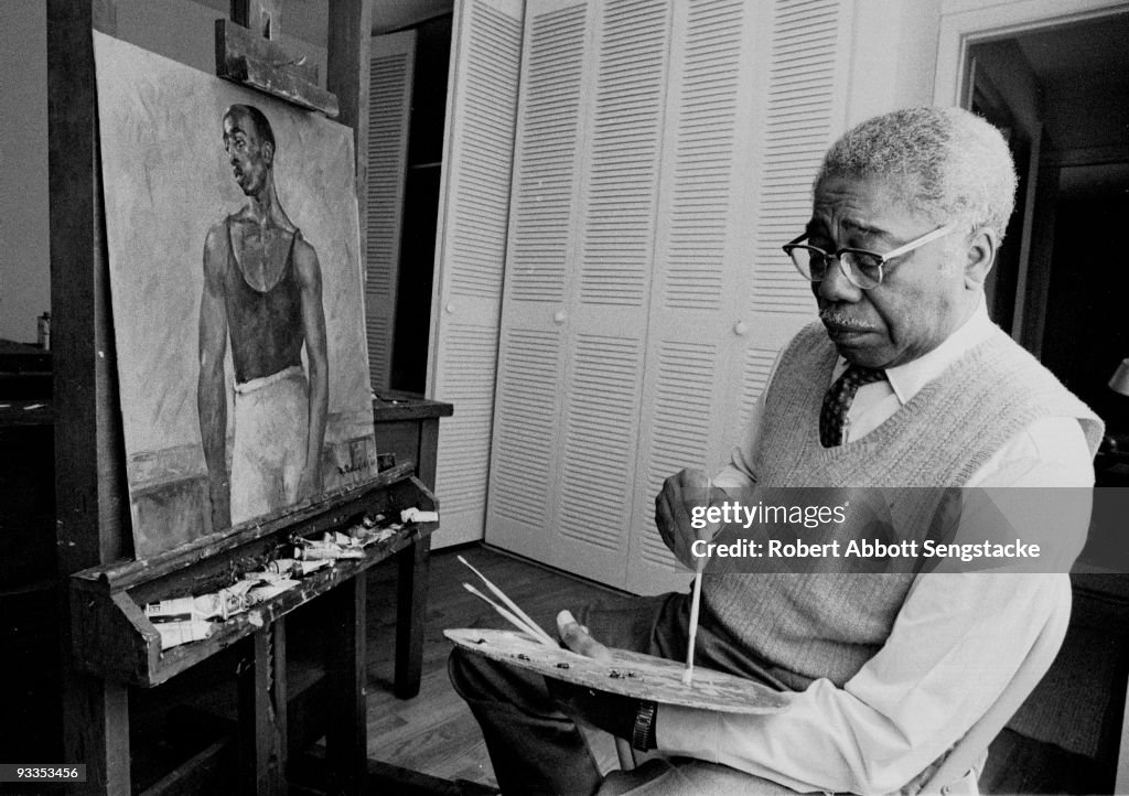 Portrait Of The Painter Aaron Douglas