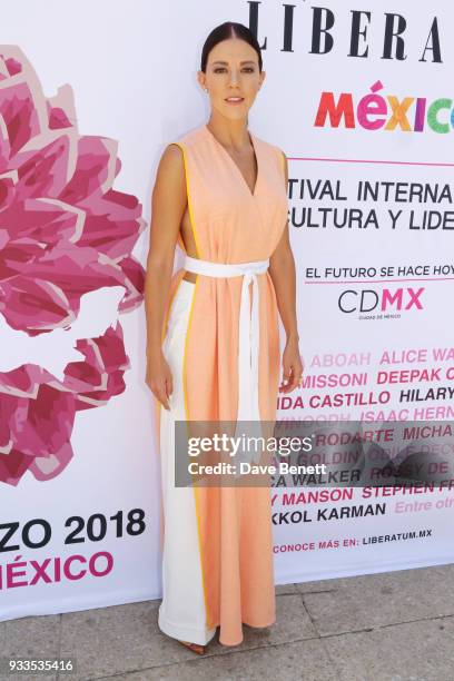 Fernanda Castillo attends day two of the Liberatum Mexico Festival 2018 at Monumento a la Revolucion on March 17, 2018 in Mexico City, Mexico