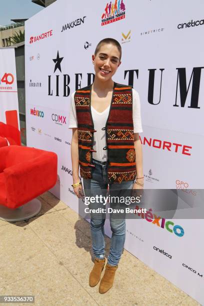 Julia Hecht attends day two of the Liberatum Mexico Festival 2018 at Monumento a la Revolucion on March 17, 2018 in Mexico City, Mexico