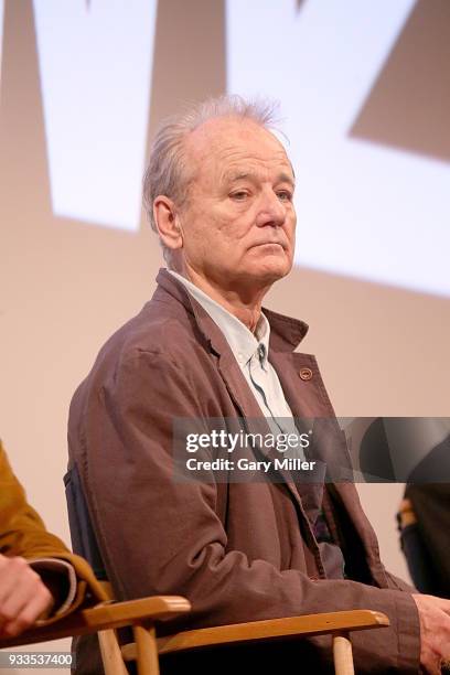 Bill Murray attends the premiere of "Isle of Dogs" at the Paramount Theatre during South By Southwest on March 17, 2018 in Austin, Texas.