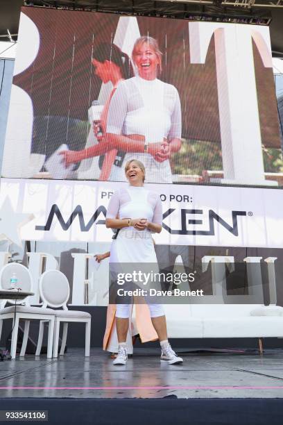 Maya Fiennes speaks onstage during day two of the Liberatum Mexico Festival 2018 at Monumento a la Revolucion on March 17, 2018 in Mexico City, Mexico