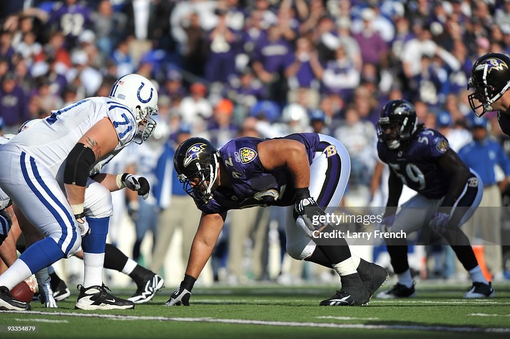 Indianapolis Colts v Baltimore Ravens