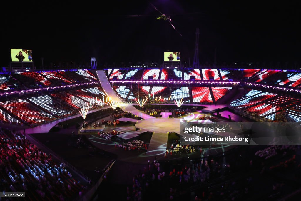 2018 Paralympic Winter Games - Closing Ceremony