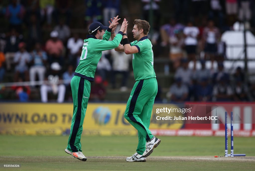 Ireland v Scotland - ICC Cricket World Cup Qualifier