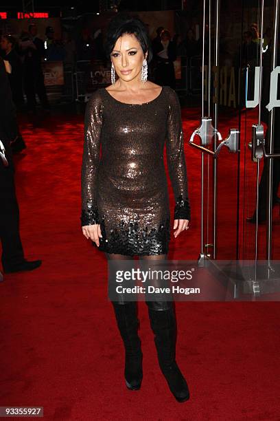 Nancy Dell'Olio attends the 2009 Royal film performance and world premiere of The Lovely Bones held at the Odeon Leicester Square on November 24,...
