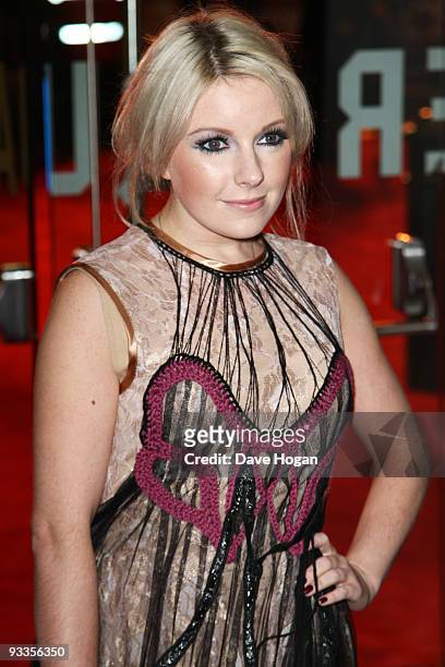 Victoria Hesketh aka Little Boots attends the 2009 Royal film performance and world premiere of The Lovely Bones held at the Odeon Leicester Square...