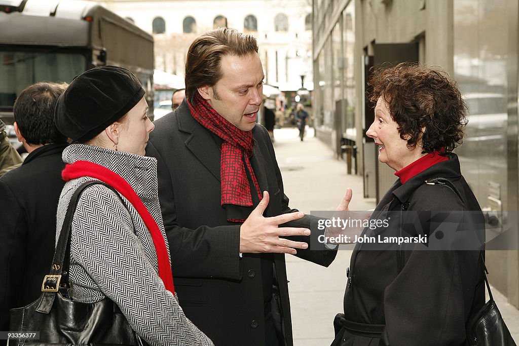"Me And Orson Welles" Plaque Unveiling At The Site Of The Mercury Theater