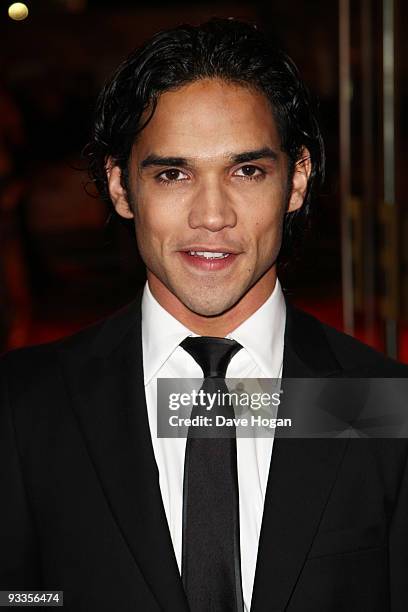 Reece Ritchie attends the 2009 Royal film performance and world premiere of The Lovely Bones held at the Odeon Leicester Square on November 24, 2009...