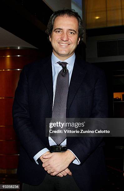 Giovanni Terzi attends the 2009 Milan Fashion Global Summit on November 24, 2009 in Milan, Italy. The Summit gathers company leaders and top...