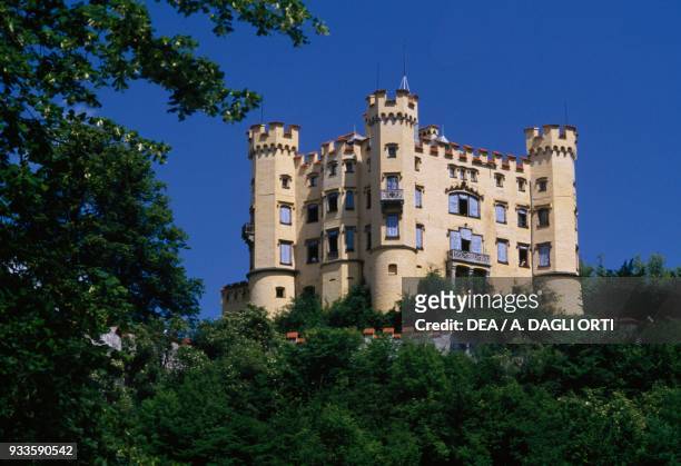 Hohenschwangau Castle, 1869-1886, near Fussen, Bavaria, Germany, 19th century.