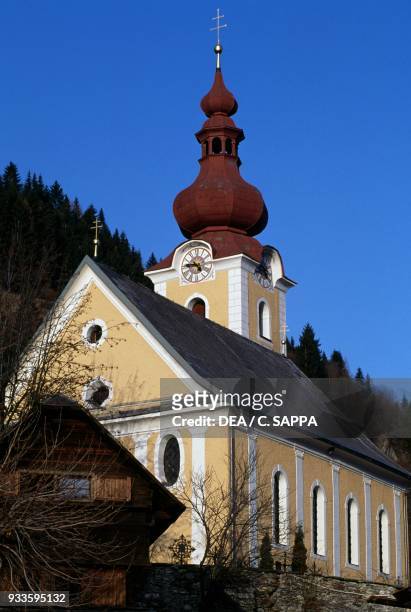 Church of St Ulrich, Bad Kleinkirchheim, Austria, 19th century.