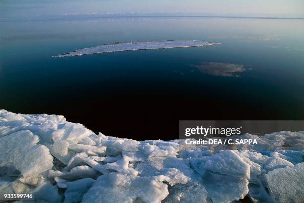 View of Baikal lake , Russia.