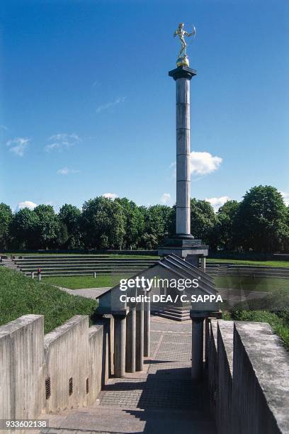 Memorial of the Battle of Saule in 1236, by Stanislovas Kuzma, Siauliai, Lithuania.