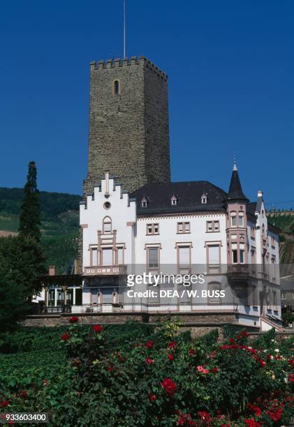 Boosemburg Castle, Rudesheim am Rhein, Middle Rhine Valley , Germany, 12th and 19th century.